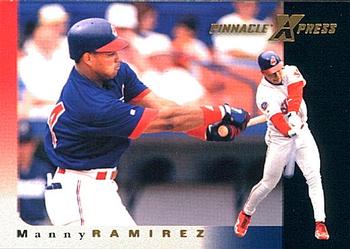 1997 Pinnacle X-Press #61 Manny Ramirez Front
