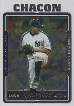 2005 Topps Chrome Updates & Highlights #UH40 Shawn Chacon Front