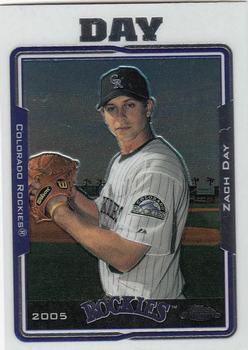 2005 Topps Chrome Updates & Highlights #UH80 Zach Day Front