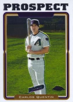 2005 Topps Chrome Updates & Highlights #UH97 Carlos Quentin Front