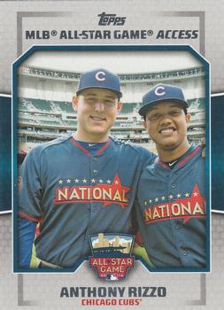 2014 Topps Update - All Star Access #ASA-ARI Anthony Rizzo Front
