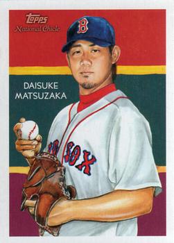 2010 Topps National Chicle #4 Daisuke Matsuzaka Front