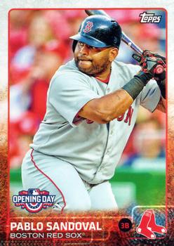 2015 Topps Opening Day #18 Pablo Sandoval Front