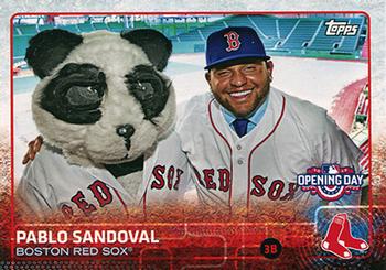 2015 Topps Opening Day #18 Pablo Sandoval Front