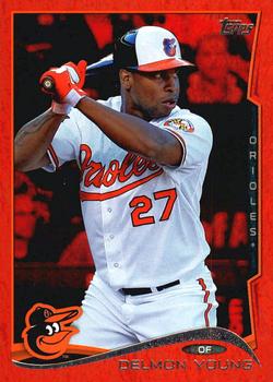 2014 Topps Update - Red Foil #US-160 Delmon Young Front