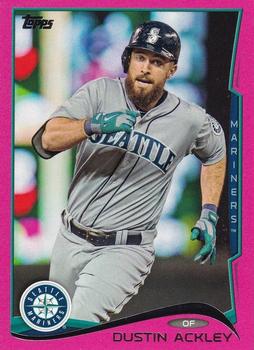 2014 Topps Update - Pink #US-328 Dustin Ackley Front
