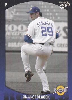 2003 MultiAd Omaha Royals #20 Shawn Sedlacek Front