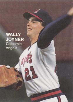 1988 Action Superstars (38 cards, unlicensed) #28 Wally Joyner Front