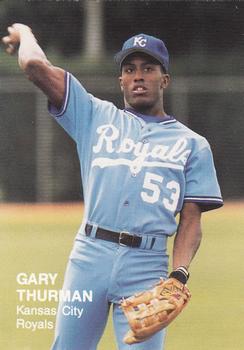 1988 Action Superstars (38 cards, unlicensed) #32 Gary Thurman Front