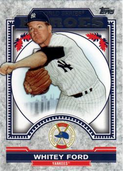 2014 Topps Update - World Series Heroes #WSH-WF Whitey Ford Front