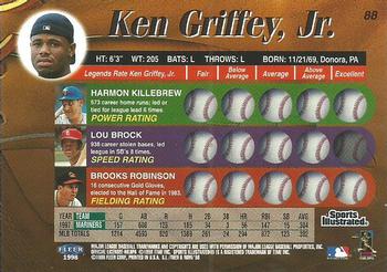 1998 Sports Illustrated Then and Now - Extra Edition #88 Ken Griffey Jr. Back