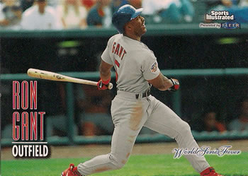 1998 Sports Illustrated World Series Fever #34 Ron Gant Front