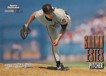 1998 Sports Illustrated World Series Fever #40 Shawn Estes Front