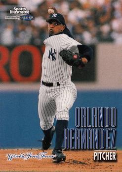 1998 Sports Illustrated World Series Fever #127 Orlando Hernandez Front