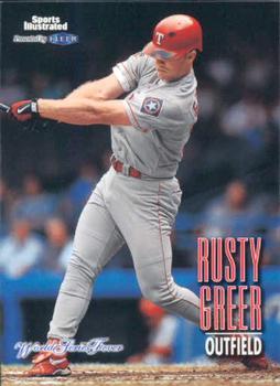 1998 Sports Illustrated World Series Fever #63 Rusty Greer Front