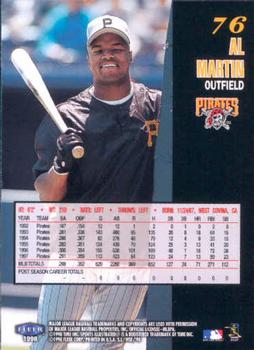 1998 Sports Illustrated World Series Fever #76 Al Martin Back