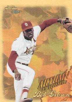 1998 Sports Illustrated World Series Fever - Autumn Excellence Gold #9 AEG Bob Gibson Front