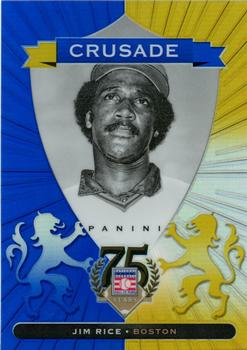 2014 Panini Hall of Fame 75th Year Anniversary - Crusades #93 Jim Rice Front