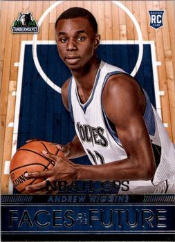2014-15 Hoops - Faces of the Future #11 Andrew Wiggins Front