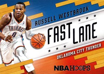 2014-15 Hoops - Fast Lane #18 Russell Westbrook Front