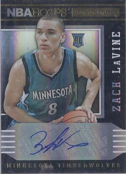 2014-15 Hoops - Hot Signatures #77 Zach LaVIne Front