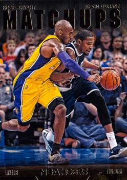 2014-15 Hoops - Matchups #13 Kobe Bryant / Kevin Durant Front
