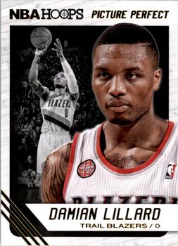 2014-15 Hoops - Picture Perfect #13 Damian Lillard Front