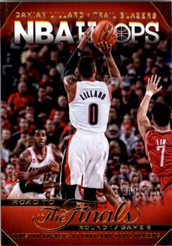 2014-15 Hoops - Road to the Finals #50 Damian Lillard Front