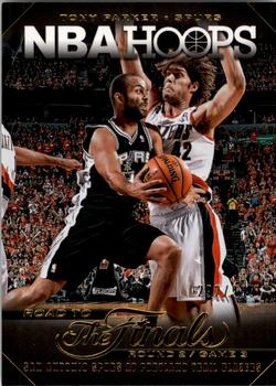 2014-15 Hoops - Road to the Finals #58 Tony Parker Front