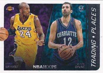 2014-15 Hoops - Trading Places #8 Kobe Bryant / Vlade Divac Front