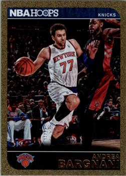 2014-15 Hoops - Gold #52 Andrea Bargnani Front