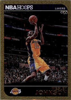 2014-15 Hoops - Gold #175 Wesley Johnson Front