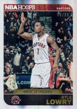2014-15 Hoops - Artist's Proof #112 Kyle Lowry Front