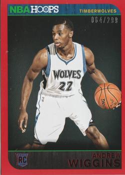 2014-15 Hoops - Red #261 Andrew Wiggins Front