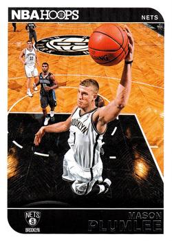 2014-15 Hoops - Red Back #23 Mason Plumlee Front