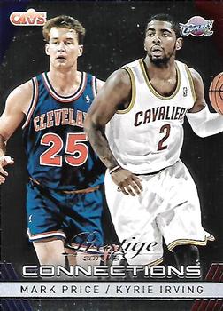 2014-15 Panini Prestige Plus - Connections #8 Mark Price / Kyrie Irving Front