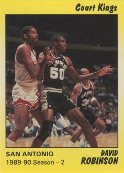 1990-91 Star Court Kings #76 David Robinson Front