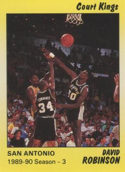 1990-91 Star Court Kings #77 David Robinson Front