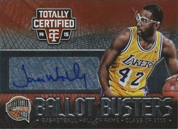 2014-15 Panini Totally Certified - Ballot Busters Signatures #BB-JAW James Worthy Front