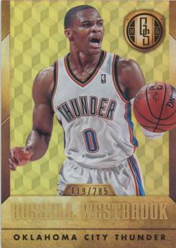 2014-15 Panini Gold Standard #59 Russell Westbrook Front