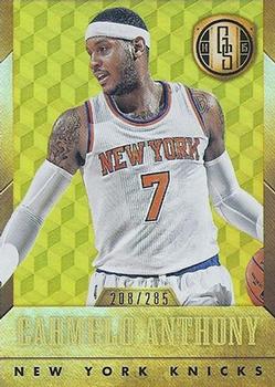 2014-15 Panini Gold Standard #134 Carmelo Anthony Front