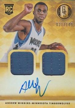 2014-15 Panini Gold Standard #234 Andrew Wiggins Front