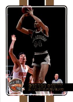 2010 Panini Hall of Fame #29 George Gervin  Front