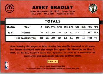 2014-15 Donruss #111 Avery Bradley Back