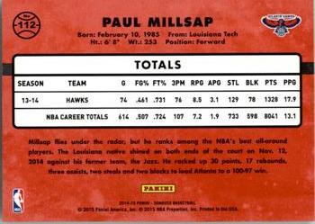 2014-15 Donruss #112 Paul Millsap Back