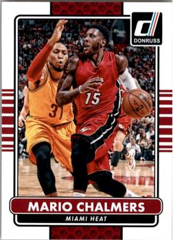 2014-15 Donruss #165 Mario Chalmers Front