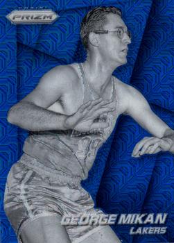 2014-15 Panini Prizm - Prizms Blue Mojo #158 George Mikan Front