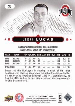 2014-15 SP Authentic #30 Jerry Lucas Back