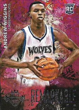 2014-15 Panini Court Kings - Remarkable Rookies #6 Andrew Wiggins Front