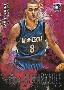 2014-15 Panini Court Kings - Remarkable Rookies #12 Zach LaVine Front